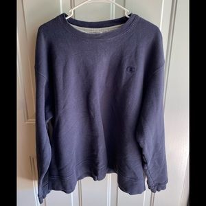 Dark blue champion pullover